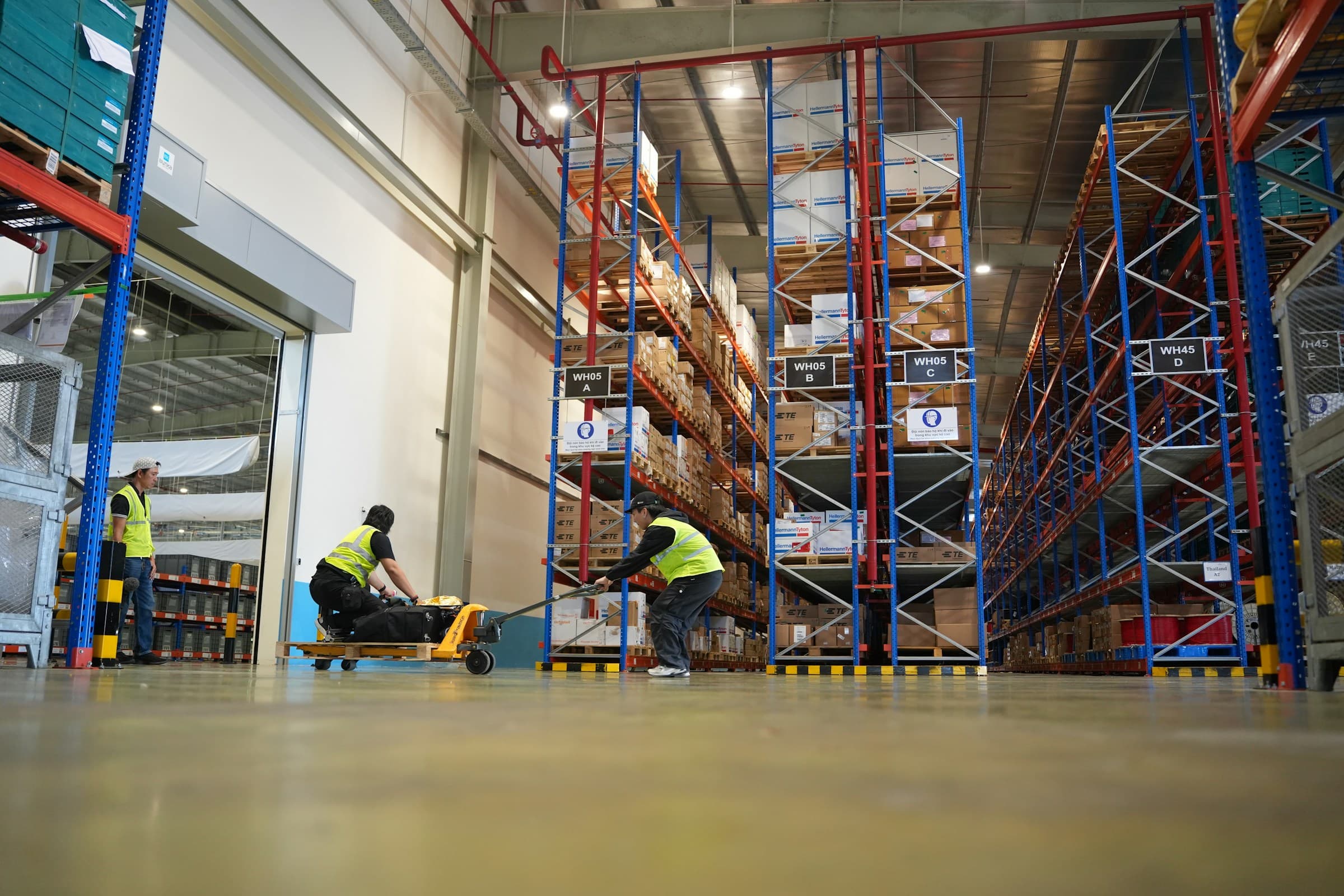 Distribution network capacity spanning warehousing, fulfillment, and transportation.